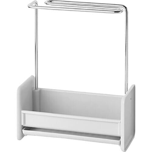 Kitchen Finishing Storage Rack Dishwashing Cloth Rag Bracket Towel Rack Sponge Drain Rack For Home Kitchen Supplies