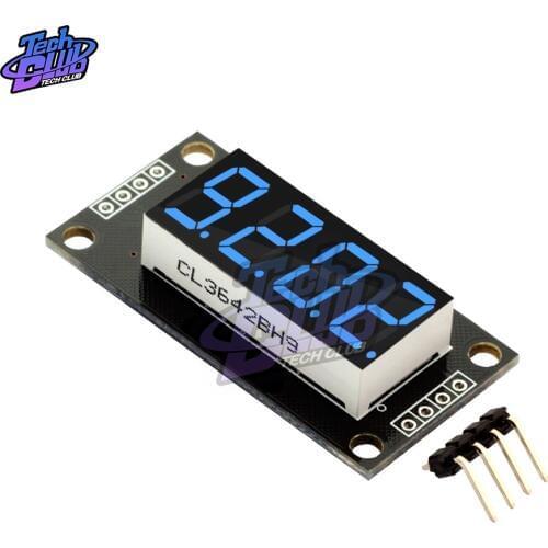 0.36Inch TM1637 4 Bits Digital LED Display Module For Arduino 7 Segment Clock RED Anode Tube Four Serial Driver Board Pack