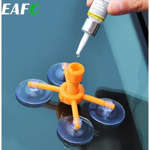 Windshield Cracked Glass Repair Kit Car Glass Windscreen Restore Repair Tool For Auto Car Window Glass Crack Repair