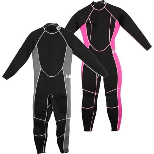 Women Men Neoprene 3mm Wetsuit Scuba Diving Full Suit Rash Guard Wetsuit for Water Sports