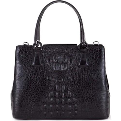 Ousidun new crocodile Female bag women handbag female Commercial package crocodile Female bag crocodile leather bag