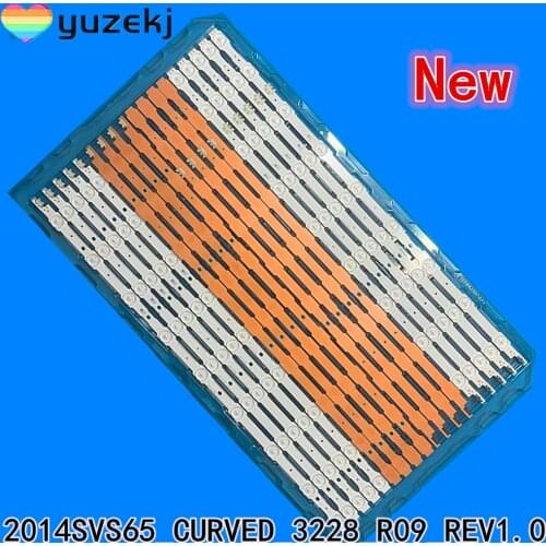 New LED Backlight strip lamp For UA65HU7800J UE65HU7200S UN65HU7250F BN96-33495A 33496A LM41-00106L/M 2014SVS65_CURVED