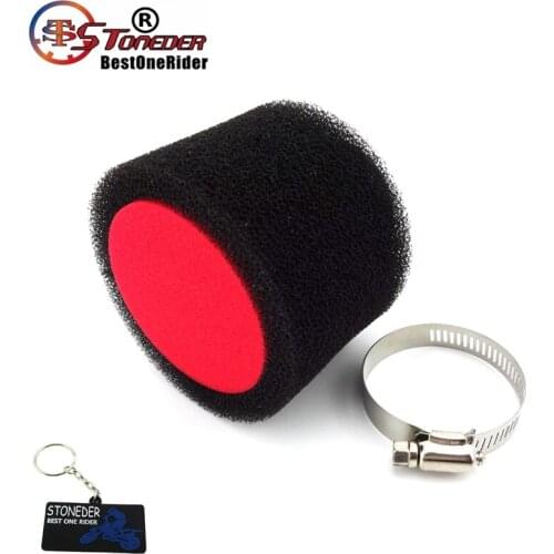 STONEDER 45mm Air Filter Clearner For Chinese Pit Dirt Motor Bike Motorcycle ATV Quad Motocross Buggy Go Kart 125cc 140cc 150cc