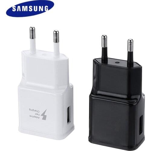 Original Samsung S10 S9 S8 Fast Charging Charger Wall Power Adapter 9V 1.67A Type C Cable For Galaxy A90 A80 A50 Note 10 9 Plus