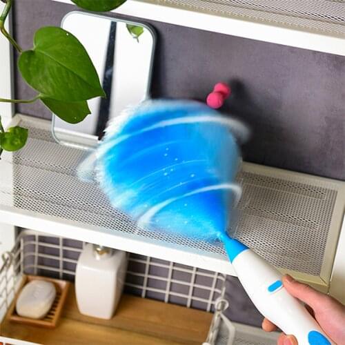 Multi-Purpose Soft Microfiber Duster Electric Feather Duster Multifunctional Soft Microfiber Dust Cleaner Brush