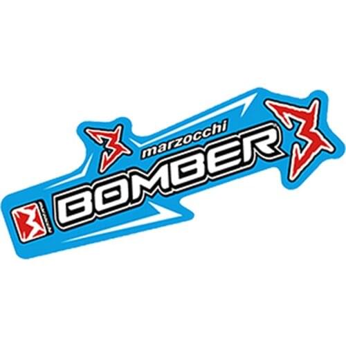 Car Styling Waterproof Vinyl Sticker Auto Motorcycle Marzocchi Bomber Decal Mountain Bike Race Waterproof PVC Car Sticker
