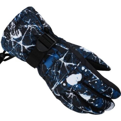 Warm Ski Gloves Winter Touch Screen Outdoor Skiing Snow Skateboard Motorcycle Cycling Gloves Waterproof Cycling Bicycle Glove