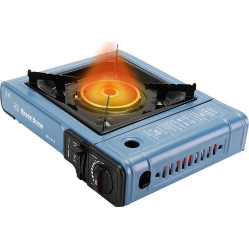 Outdoor Camping Ceramic Gas Stove Portable Energy-efficient Gas Stove Infrared Uniform Heating Gas Barbecue Burner