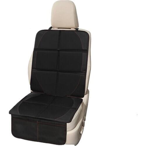 Universal Oxford Cotton Luxury Leather Car Seat Protector Child Baby Auto Anti Dust Seat Storage Mat Improved Protection