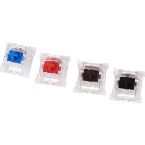 Outemu 3Pin Switches black red brown blue fit for cherry MX Mechanical Keyboard