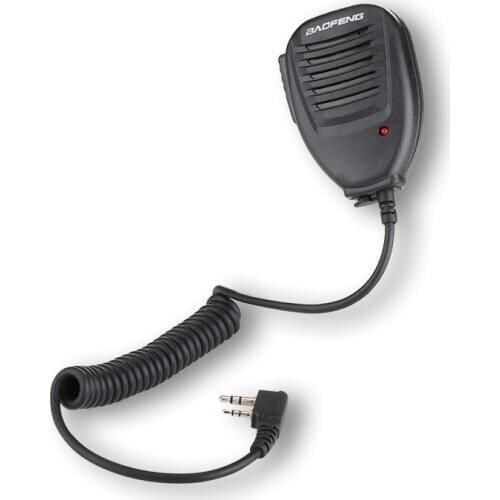Baofeng Ptt Speaker Mic for Baofeng Uv-5R Bf-888S Uv-82 Uv-9R Radio Handheld Uv-5Ra Plus Uv-6R