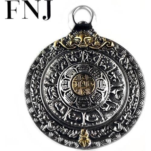 Женские кулоны знаки зодиака FNJ China At AliExpress