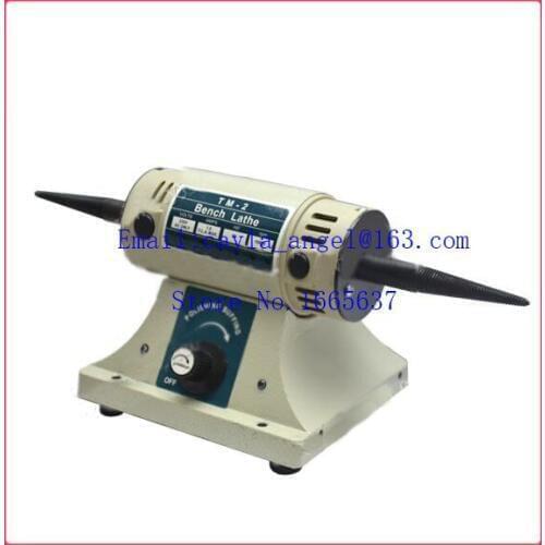 Jewelry grinder Jewelry polishing mini lathe machine BL-2 Bench Lathe buffing machine with 1,800-7,000RPM