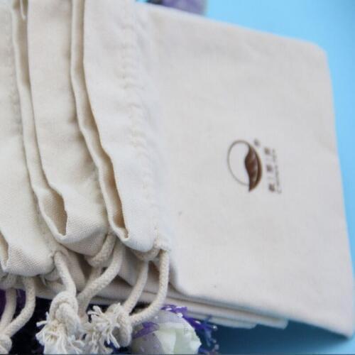 CBRL canvas customized cheap drawstring cotton fabric jewelry bag wholesale canvas santa sack for gift jewelry cosmetics
