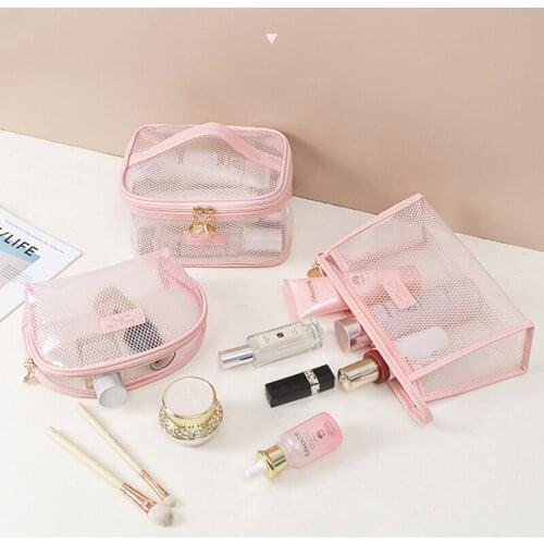 Creative Home Outing Shower Bag Waterproof Travel Cosmetic Storage Bags Transparent Wash Bag Organizer for Makeup Toiletries