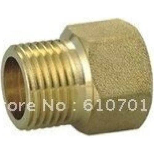 Brass 1/4" Female x 1/8" Male BSPT Connection Hex Bushing Adapter Reducer Brass Connectors