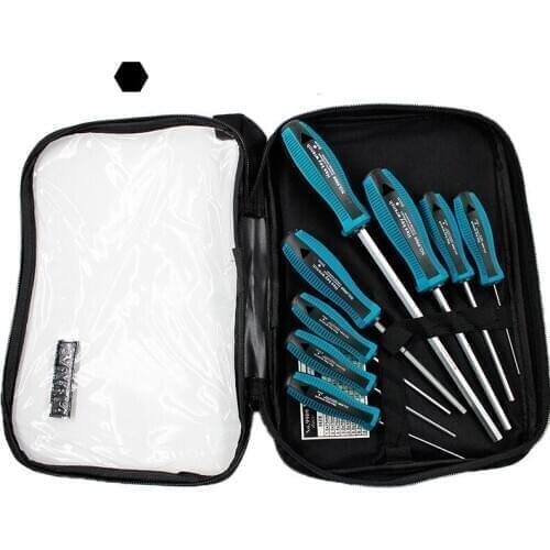 8pcs Hex Socket Screwdriver Set Electrician Allen Screw Driver Set Key Hexagon Hand Tools