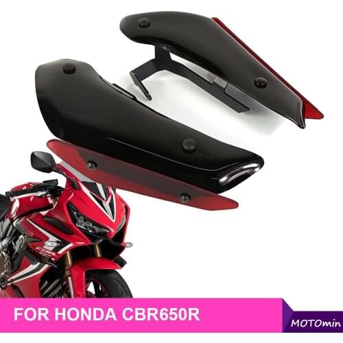 For Honda CBR650R CBR 650 R 2019-2020 Fairing Motorcycle Aerodynamic Wing Kit Fixed Winglet Fairing Wing