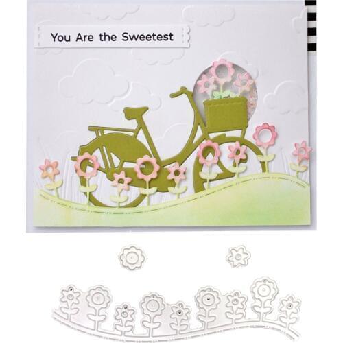 Julyarts Scrapbooking Cutting Dies 3pcs/set Sunflower Garden Flower Cards Paper Metal Die Cutting Machine