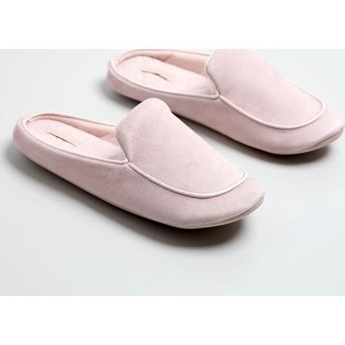 Slippers Women Indoor House plush Soft Cute Cotton Slippers Shoes Non-slip Floor Home Slippers Women Slides For Bedroom