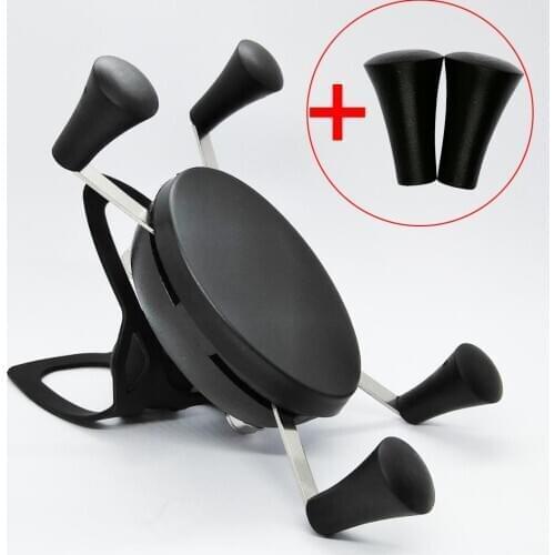 Universal Grip Cell Phone Holder for 4-6 inch Cell Phone and GPS with 1 Inch Ball and Texel WebGrip Security