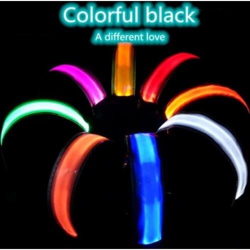 USB Rechargeable/Battery Outdoor Sports Fitness Bracelets Night Running Armband Led Light Safety Belt Arm Leg Warning Wristband