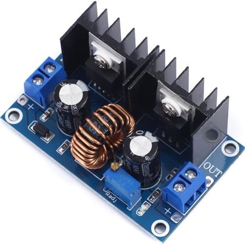 XH-M404 DC 4-40V 8A 200W Voltage Regulator Module Digital PWM Adjustabl DC-DC Step Down Voltage Regulator DC XL4016E1