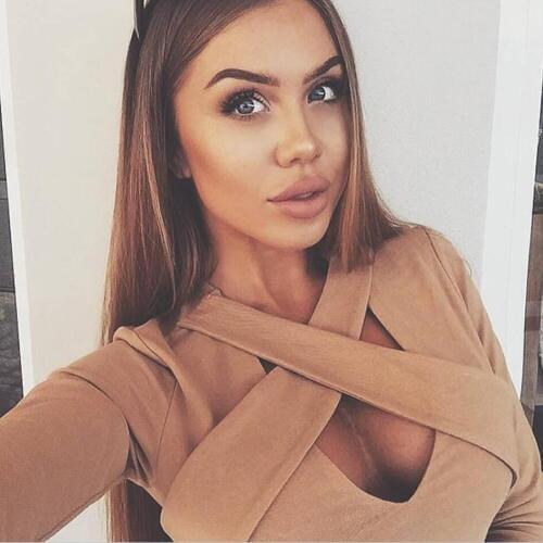 New 2019 Autumn Women Crop Tops European Style Deep V Neck Cross T shirt Women Long Sleeve Girl T-shirt Hollow Out Cropped Top