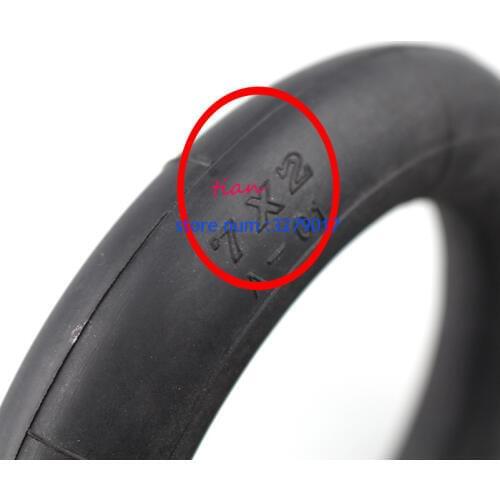 5pcs with a Bent Metal Valve Stem 7x2 tire inner tube 7 inch Electric Scooter Wheel Chair Truck Butyl inner tyre