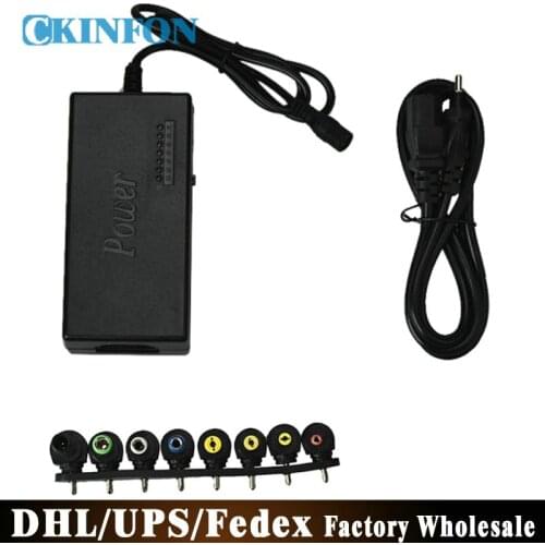 50Pcs/Lot 96W Universal Power Charger Charging Adapter Power Connectors For Laptop Notebook DC12-24