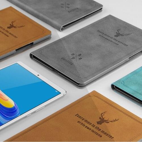 For Huawei MediaPad M6 8.4 inch VRD-AL09 W09 Case Fundas PU Leather Tablet Protective Shell Stand cover For Huawei M6 8.4" +pen