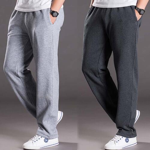 Mens Sweat Pants Warm Streetwear Loose Baggy Joggers Autumn Winter Pants Hip Hop Harem Trousers Fleece Sweatpants Men Clothes
