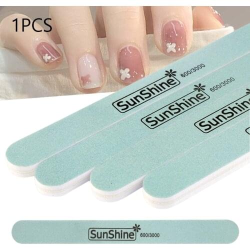 Double Sided Nail Polishing Strip Fingernail Smoother Buffer Polishing Blocks for Natural Nails Nail Manicure Tool DL