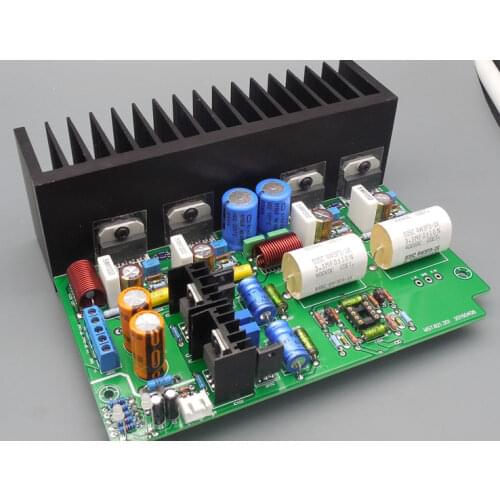 LM3886 parallel 100W high-power home computer fever amplifier A class pre-stage power supply HIFI amplifier