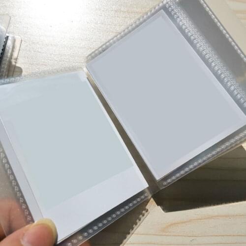 Frosted 2/3Inch Photo Album Mini Photo Album Cute Bag Pendant Transparent Photo Album 3 Inch Photo Album Transparent Photo Album