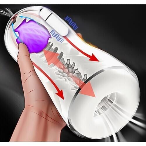 Male Masturbation Cup Mouth Vaginal Anus Silicone Masturbator Realistic Vagina Pussy Sex Toys for Men Oral Masturbador For Adult