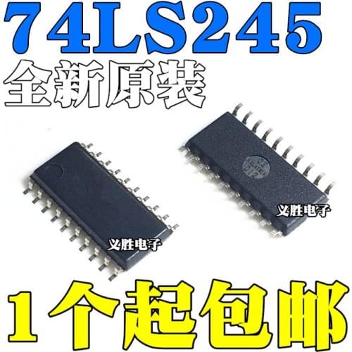 New and original SN74LS245NSR 74LS245 SOP20 5.2MM Transceiver IC patch SOP20 5.2 MM medium, import logic integrated circuit chip
