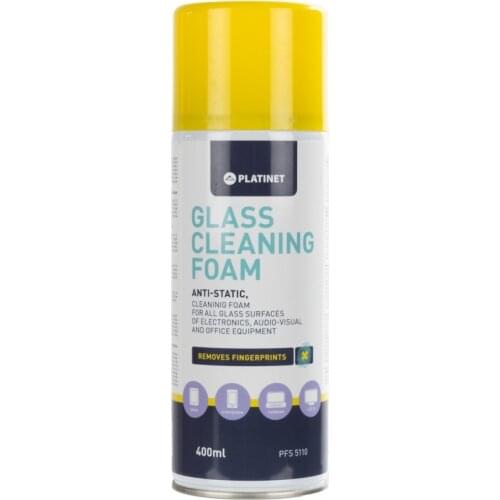 400 ML Glass Cleaning Foam Spray for All Glass Electronics Smart Phones Tablets and Multi Purpose
