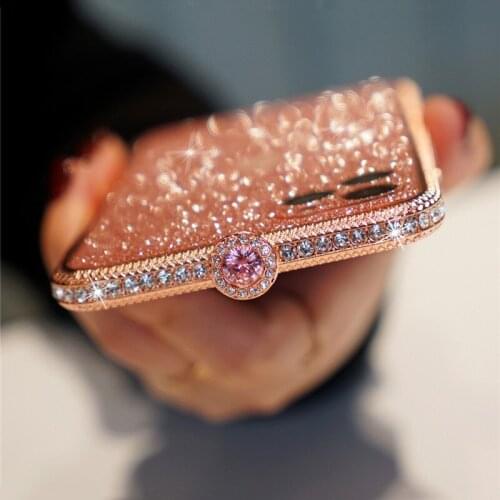 Luxury Bling Diamond Bumper Case For iPhone 11 Pro Max XS XR 8 7 6 6S Plus X Cover Glitter Crystal Rhinestone SE 2020 Case Funda