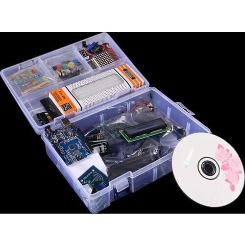 RFID Starter Kit Stepper Motor Beginner Learning Suite with Retail Box Electronics Component Fun Kit for Arduino UNO R3