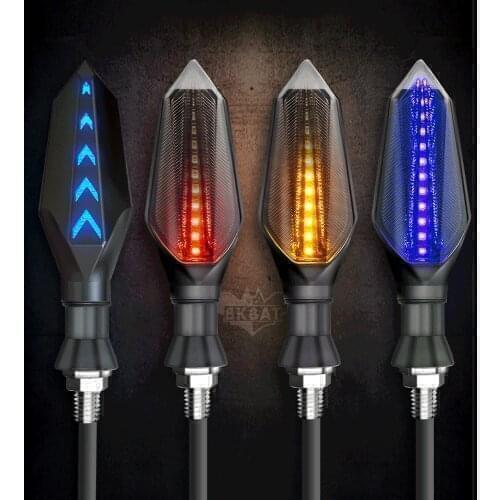 Motorcycle led turn signal FOR Vespa ktm 790 adventure bmw c650 sport ninja zx6r nk 250 cbr600 f4i honda cbr125 ktm exc nmax125
