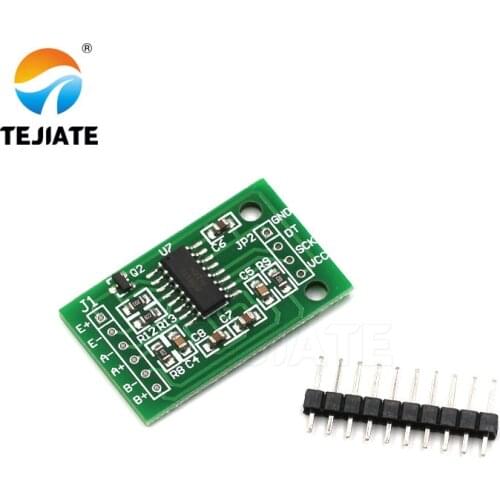 1PCS HX711AD Serial-port Module Singlechip Unit 24-bit Precision Electronic Weighing + Pressure Sensor Modular Unit