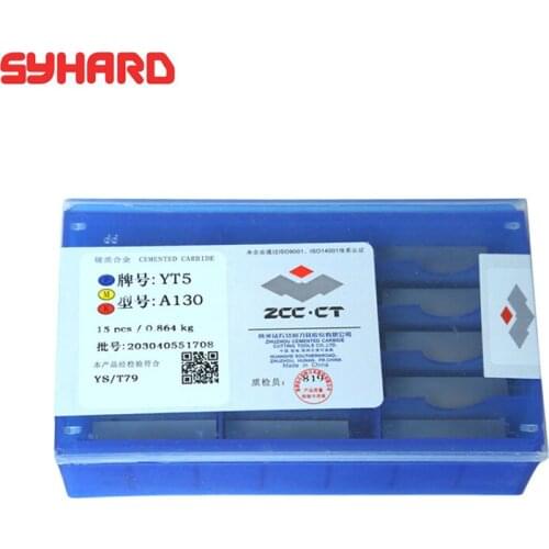 15pcs/lot A130 YW1 YW2 YT5 YT15 YT14 YG8 YG6 YG3 Dimension 30x1610 45 Degree Cemented Carbide Insert