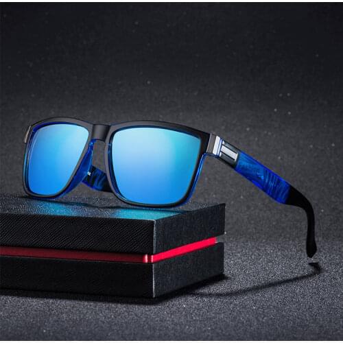 2021 UV400 Polarized Classic Square Vintage Sunglasses Men Women Sports Outdoor Sun Glasses Goggles UV400 Fashion Sunglasses
