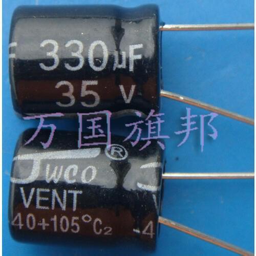 Free Delivery. 35 v 330 uf electrolytic capacitor 330 uf 330 uf