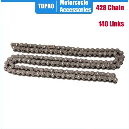 Motorcycle 428 Drive Chain 108 Links for 50cc 110cc 125cc Dirt Pit Bike ATV Apollo Taotao SSR SDG