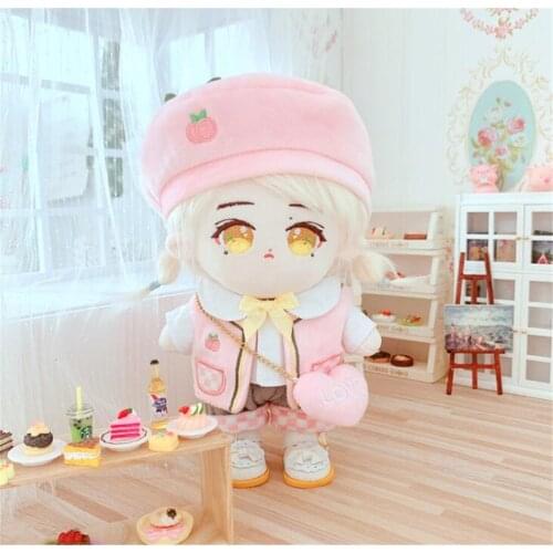 Cosmile Limited Hand-made 20cm Doll Clothes Clothing Outfits The Pink Peach Suit Cosplay Cute Xmas Gift Fashion C