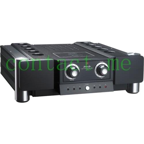 CV-1 Fully Balanced Pre-amplifier Preamp ，Vacuum tube HIFI Pre amp 12AX7 12AU7 balance Tube，SNR 85dB，Distortion THD: 0.1