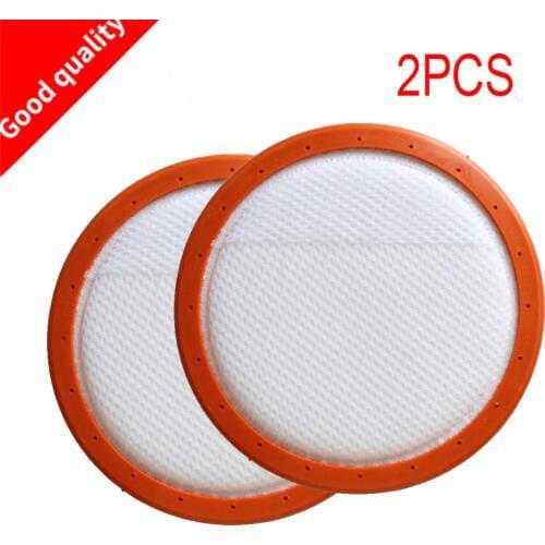 2Pcs 146mm Washable Vacuum cleaner Filter round HV filter cotton filter elements HEPA For midea C3-L148B C3-L143B VC14A1-VC