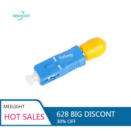 SC-ST/ST-SC Fiber Adapter , Flange Coupler Adapter Fiber Laser Optical Tools , Single-mode, SC Male ST Female